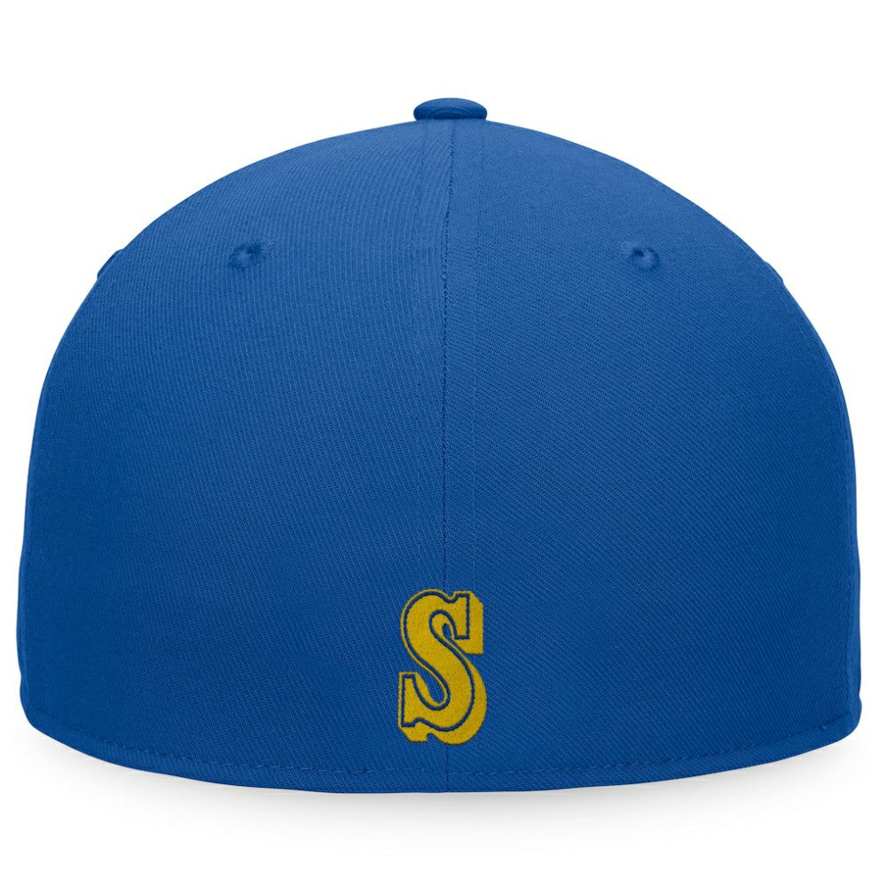 Seattle Mariners Fanatics Cooperstown Collection Hurler Fitted Hat - MLB