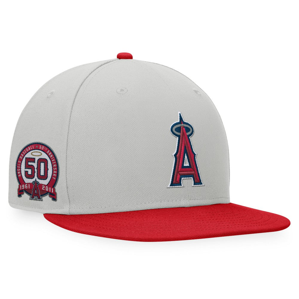 Los Angeles Angels Fanatics Glory Days Two-Tone Snapback Hat - MLB