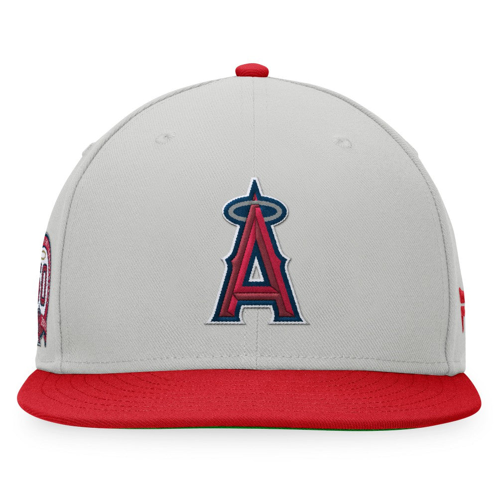 Los Angeles Angels Fanatics Glory Days Two-Tone Snapback Hat - MLB