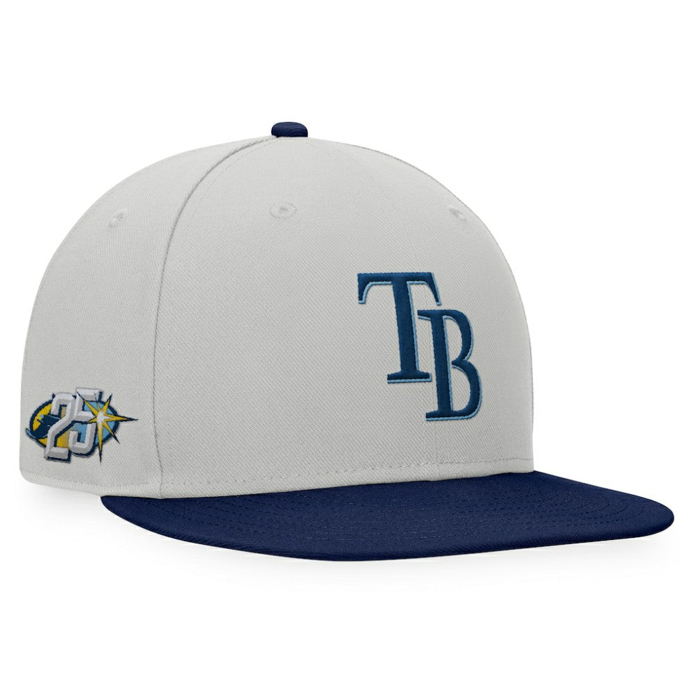Tampa Bay Rays Fanatics Glory Days Two-Tone Snapback Hat - MLB