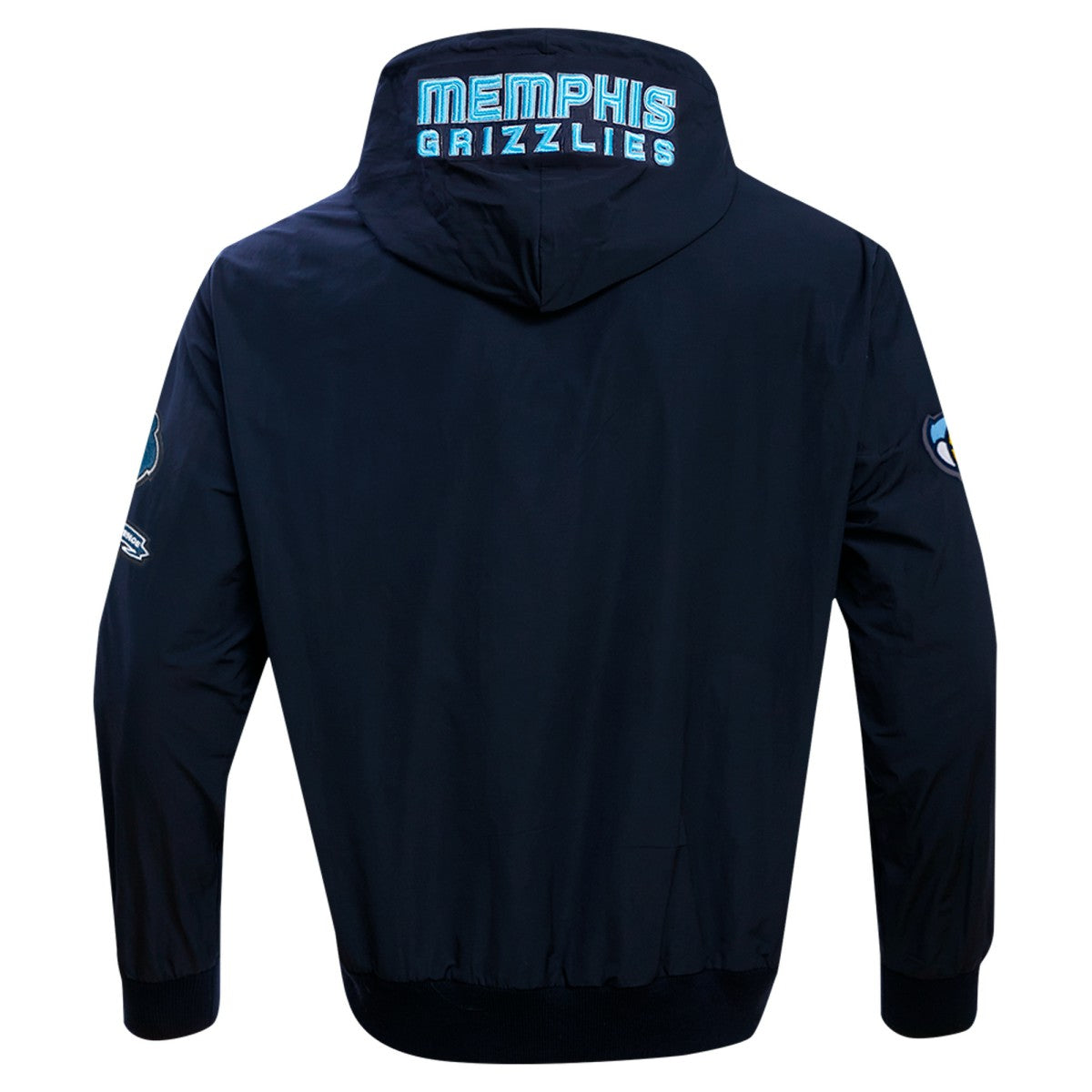 Memphis Grizzlies Pro Standard Hybrid Full-Zip Hoodie Navy - NBA