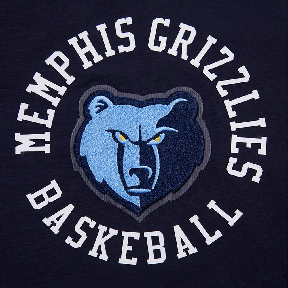 Memphis Grizzlies Pro Standard Hybrid Full-Zip Hoodie Navy - NBA