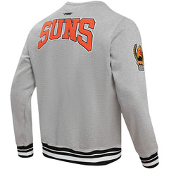 Phoenix Suns Pro Standard Crest Emblem Pullover Sweatshirt Heather Gray - NBA