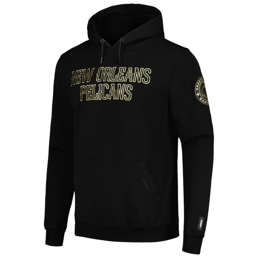 New Orleans Pelicans Pro Standard Black & Gold Pullover Hoodie - NBA