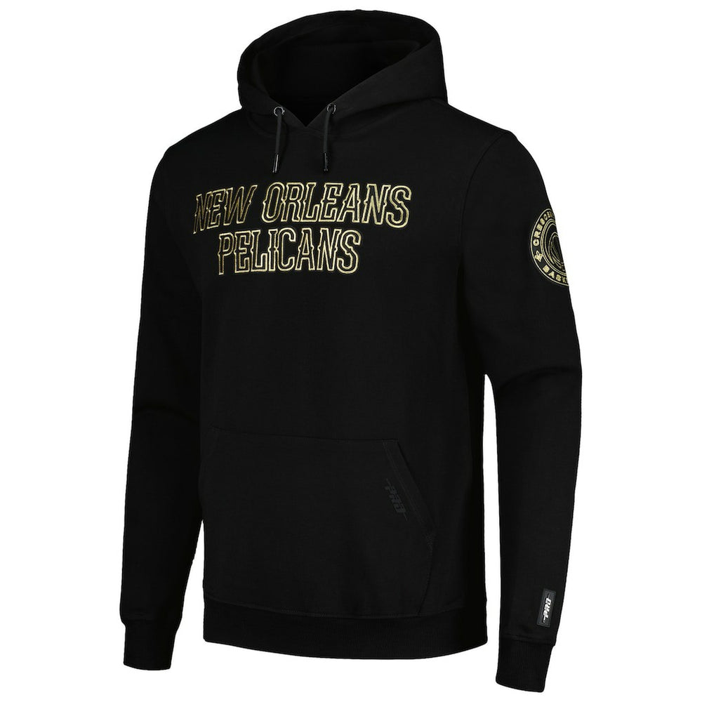 New Orleans Pelicans Pro Standard Black & Gold Pullover Hoodie - NBA