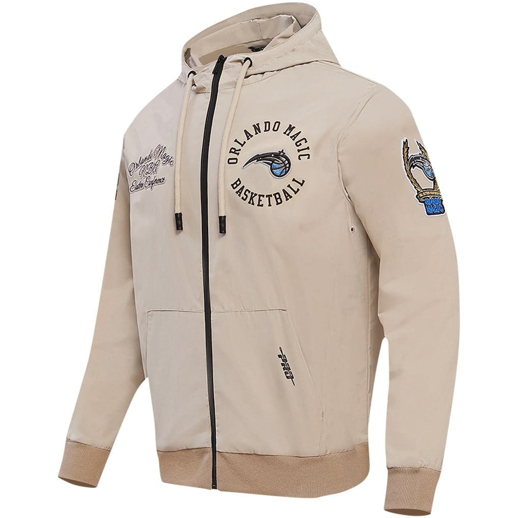 Orlando Magic Pro Standard Hybrid Full-Zip Hoodie Khaki - NBA