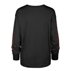 Atlanta Falcons '47 Women's Tom Cat Lightweight Long Sleeve T-Shirt Black | 47 brand