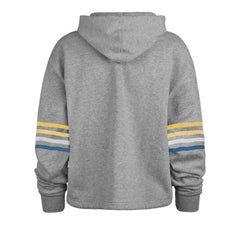 Los Angeles Chargers '47 Women's Upland Bennett Pullover Hoodie Heather Gray | 47 brand