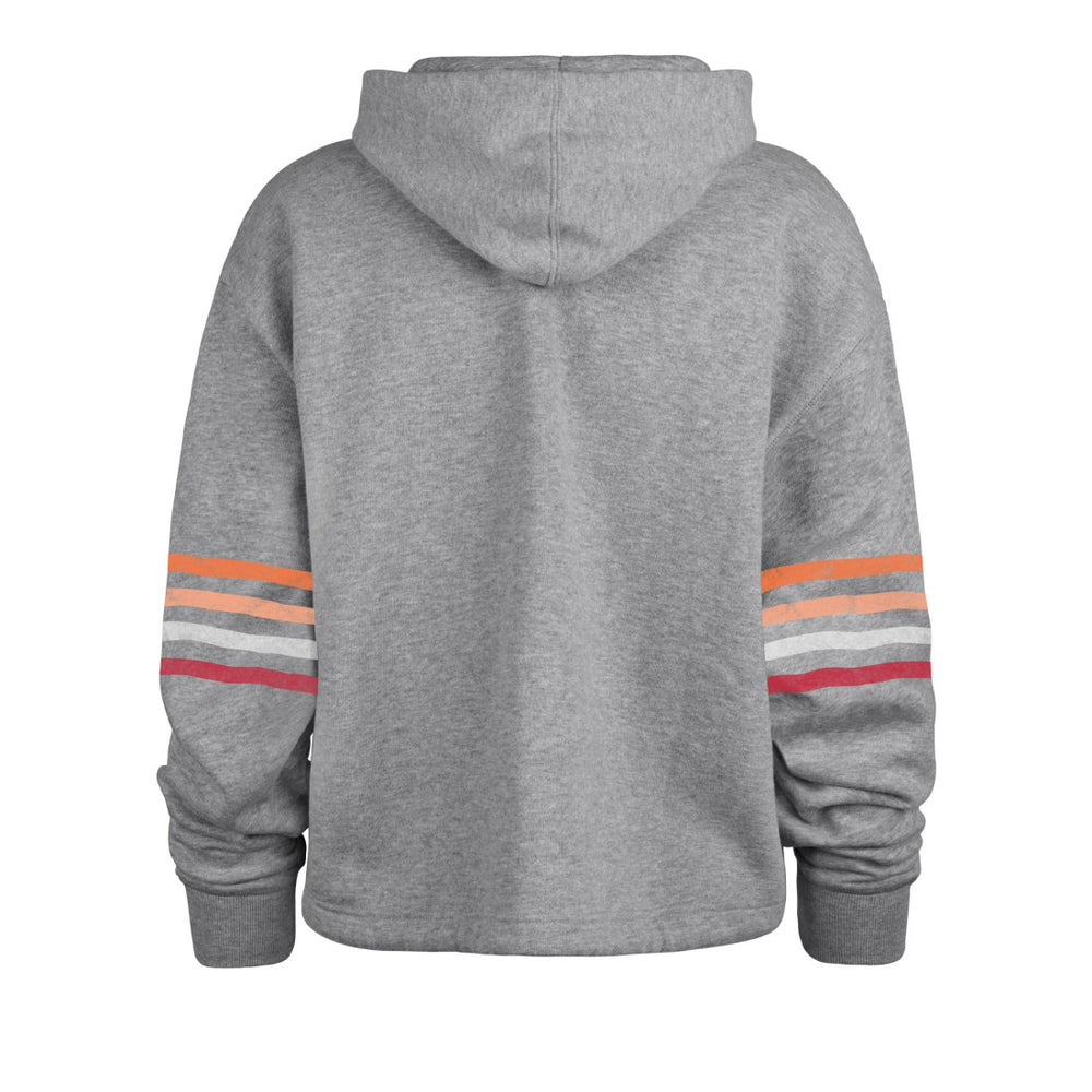 Tampa Bay Buccaneers '47 Women's Upland Bennett Pullover Hoodie Heather Gray | 47 brand