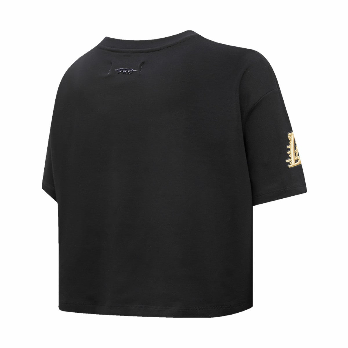 Los Angeles Lakers Pro Standard Women's Holiday Glam Boxy T-Shirt Black - NBA