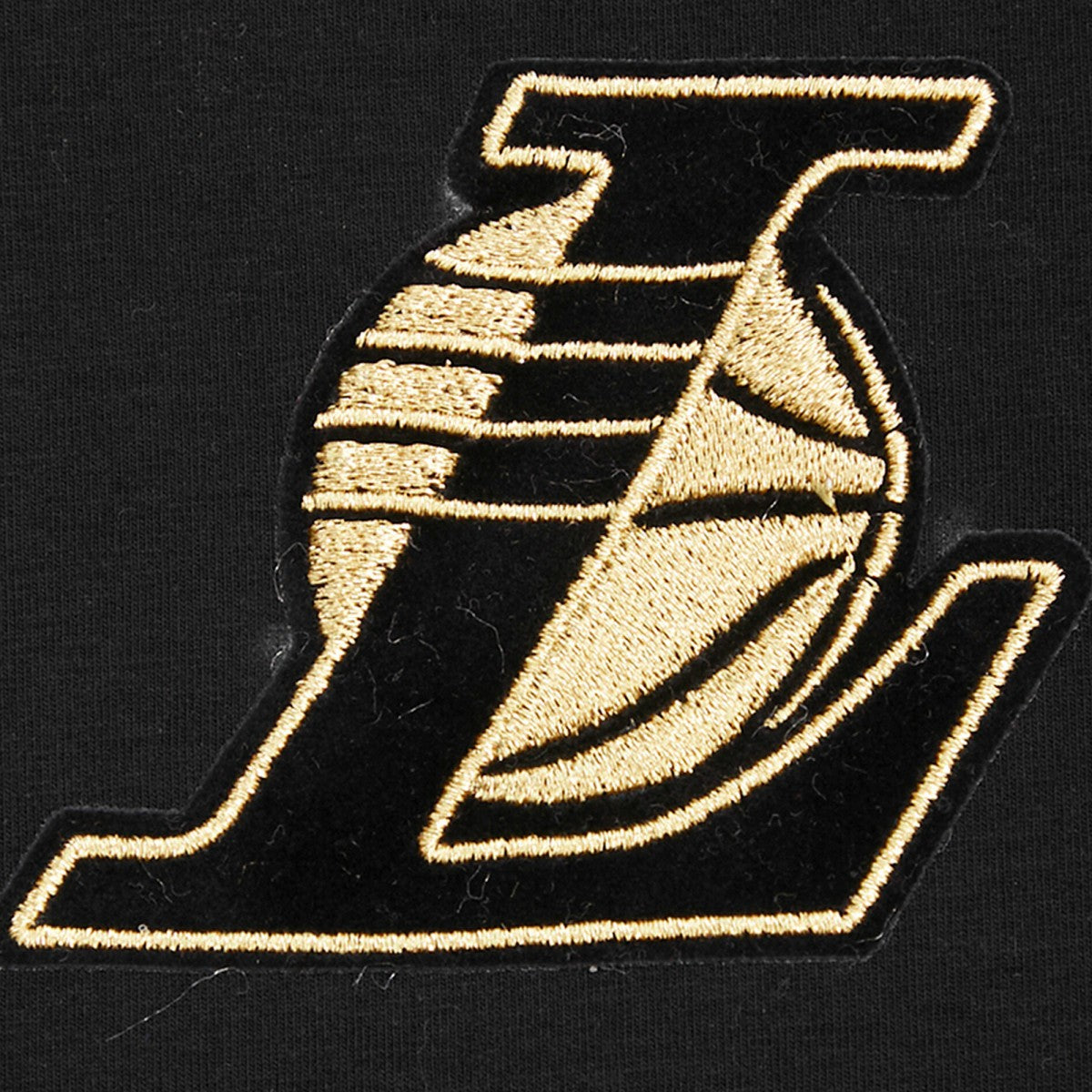 Los Angeles Lakers Pro Standard Women's Holiday Glam Boxy T-Shirt Black - NBA