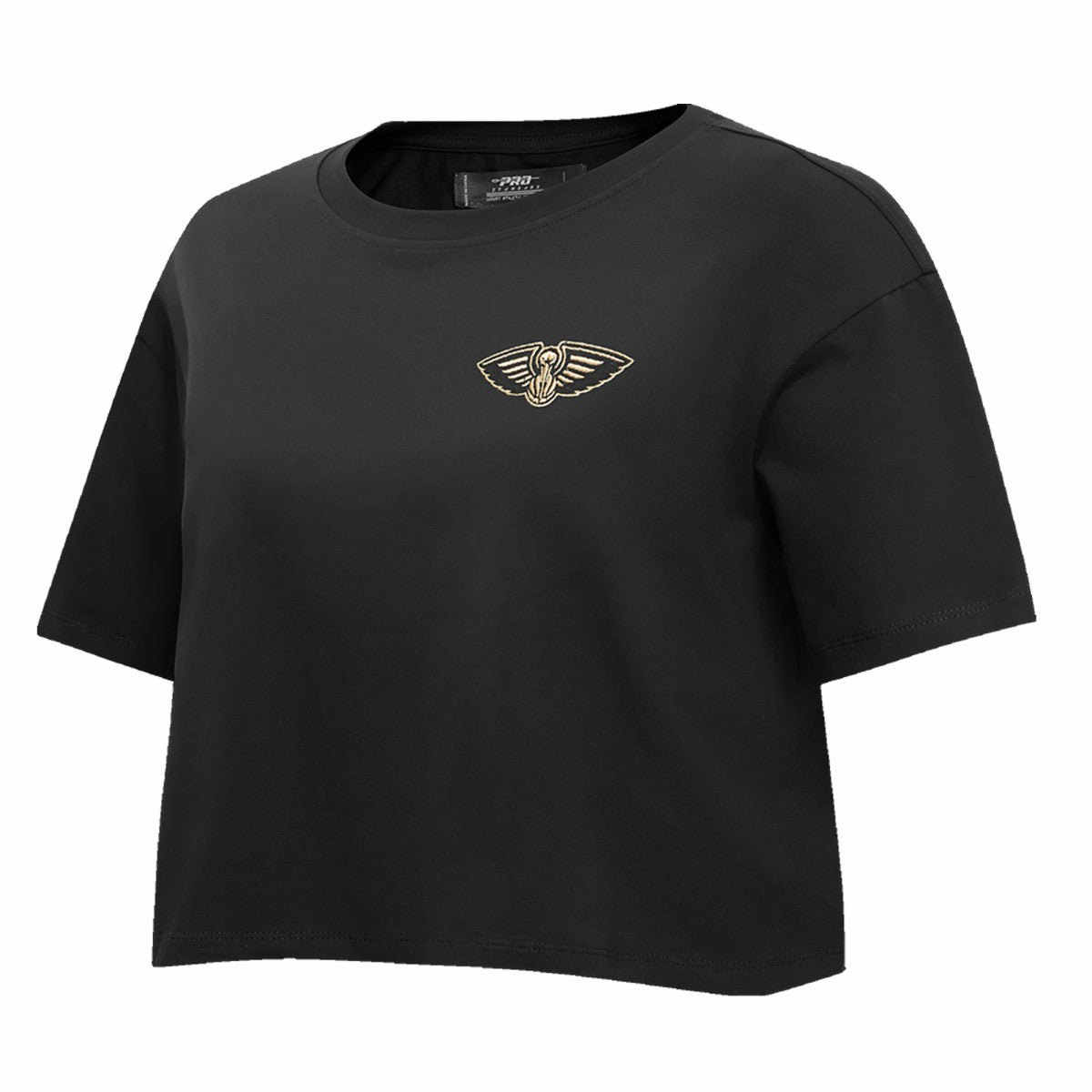 New Orleans Pelicans Pro Standard Women's Holiday Glam Boxy T-Shirt Black - NBA