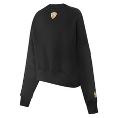 Brooklyn Nets Pro Standard Women's Glam Cropped Pullover Sweatshirt - Black - NBA