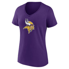 Minnesota Vikings Women's Mother's Day V-Neck T-Shirt Purple | Fanatics