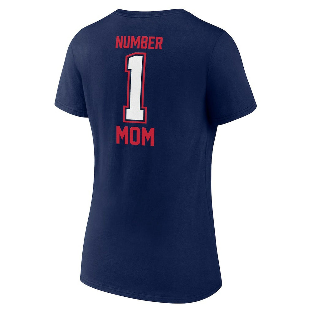 New England Patriots Women's Mother's Day V-Neck T-Shirt Navy | Fanatics