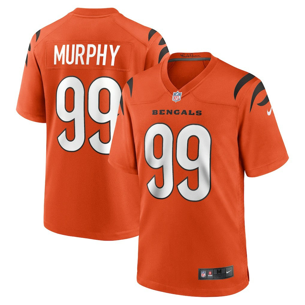 Myles Murphy Cincinnati Bengals Alternate Game Jersey Orange | Nike for Sale
