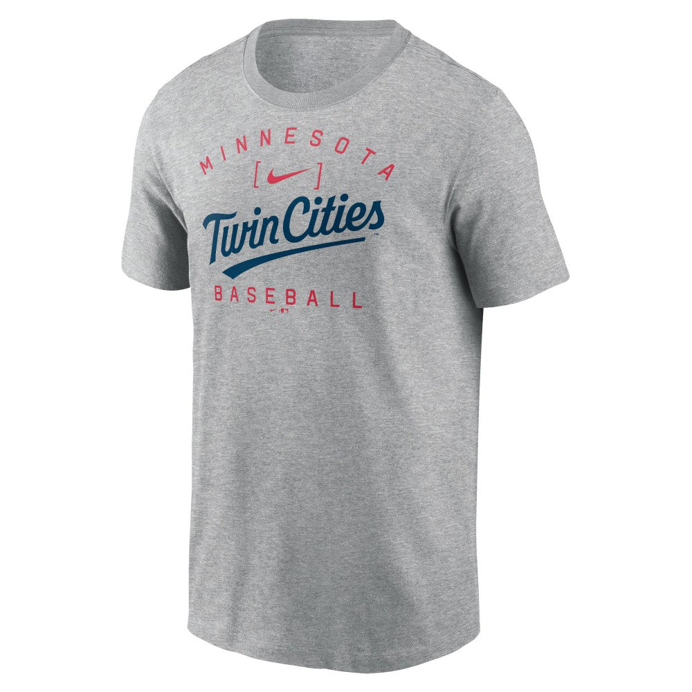 Minnesota Twins Nike Home Team Athletic Arch T-Shirt - MLB