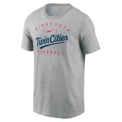Minnesota Twins Nike Home Team Athletic Arch T-Shirt - MLB