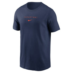 Houston Astros Nike Large Logo Back Stack T-Shirt - MLB