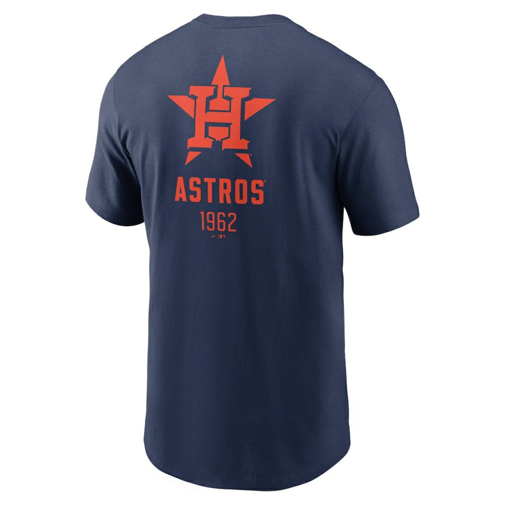 Houston Astros Nike Large Logo Back Stack T-Shirt - MLB
