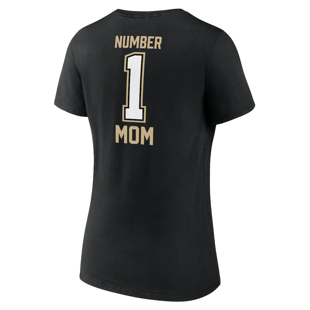 New Orleans Saints Women's Mother's Day V-Neck T-Shirt Black | Fanatics