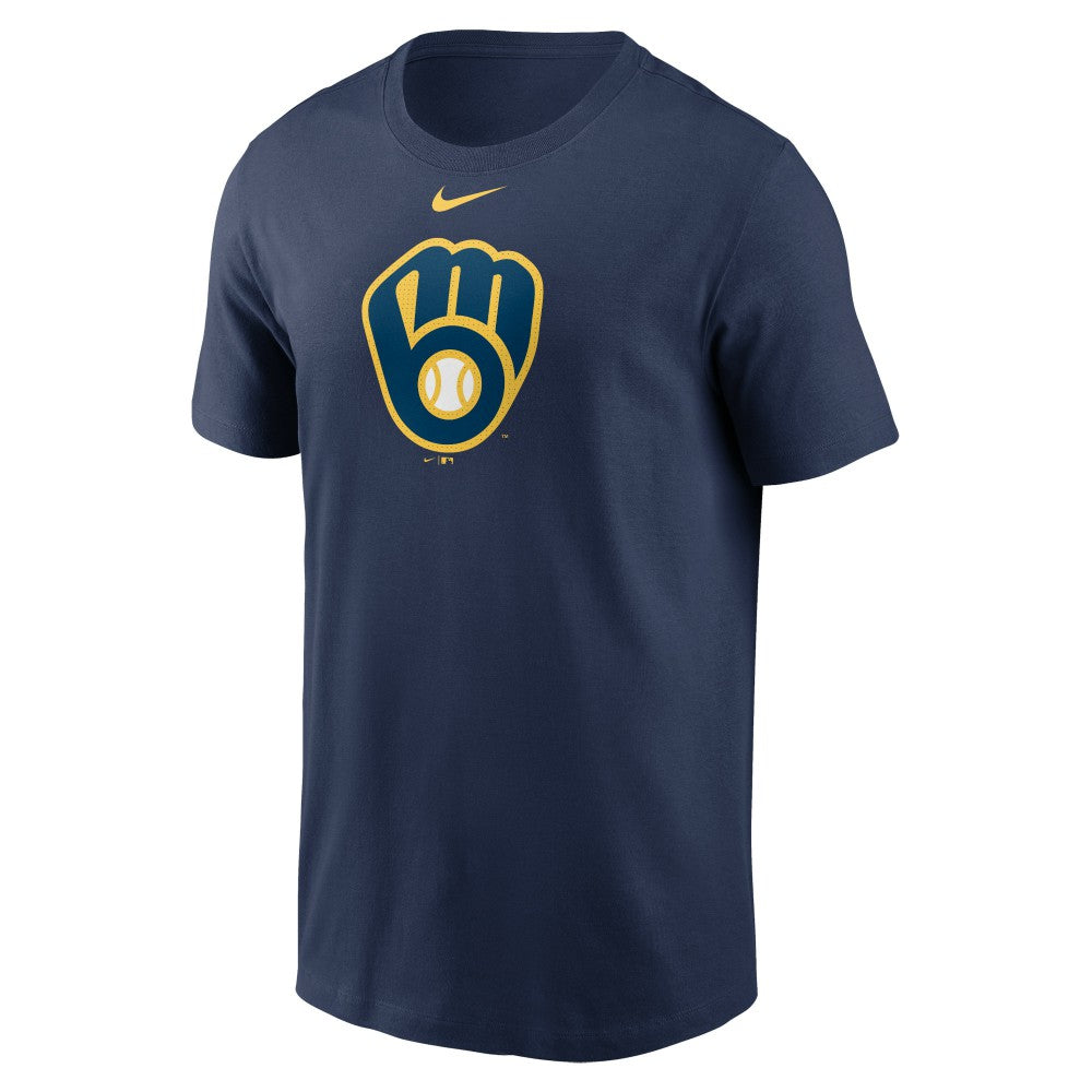 Milwaukee Brewers Nike Fuse Large Logo T-Shirt - MLB