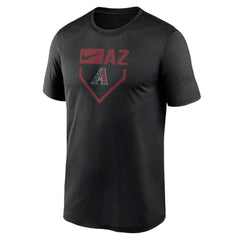 Arizona Diamondbacks Nike Home Plate Icon Legend Performance T-Shirt - MLB