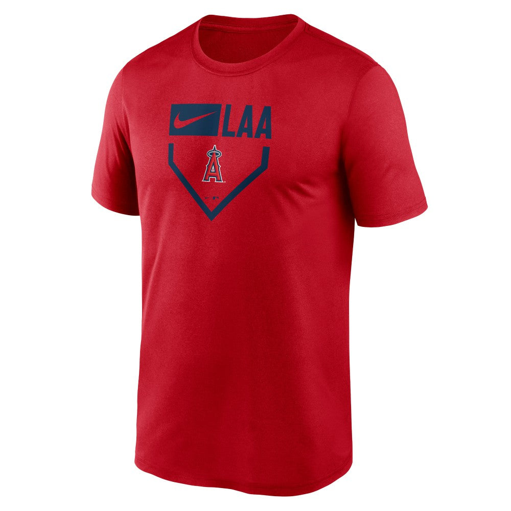 Los Angeles Angels Nike Home Plate Icon Legend Performance T-Shirt - MLB
