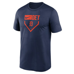 Detroit Tigers Nike Home Plate Icon Legend Performance T-Shirt - MLB