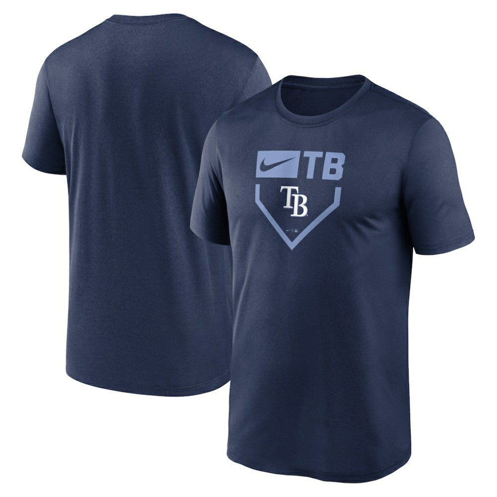 Tampa Bay Rays Nike Home Plate Icon Legend Performance T-Shirt - MLB