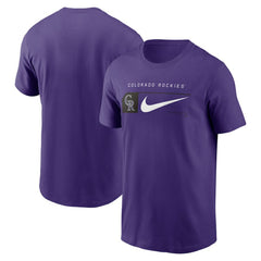 Colorado Rockies Nike Team Swoosh Lockup T-Shirt - MLB
