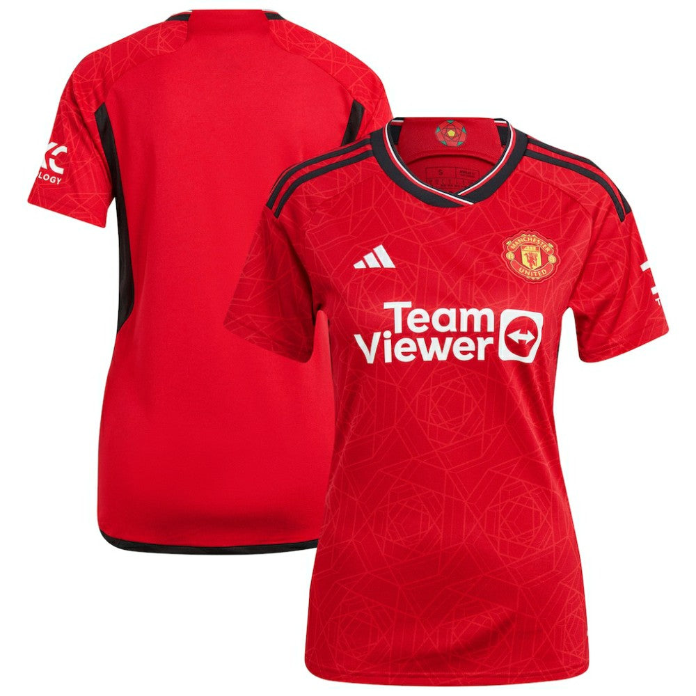 Manchester United Women's 2023/24 Home Replica Jersey Red | Adidas Online