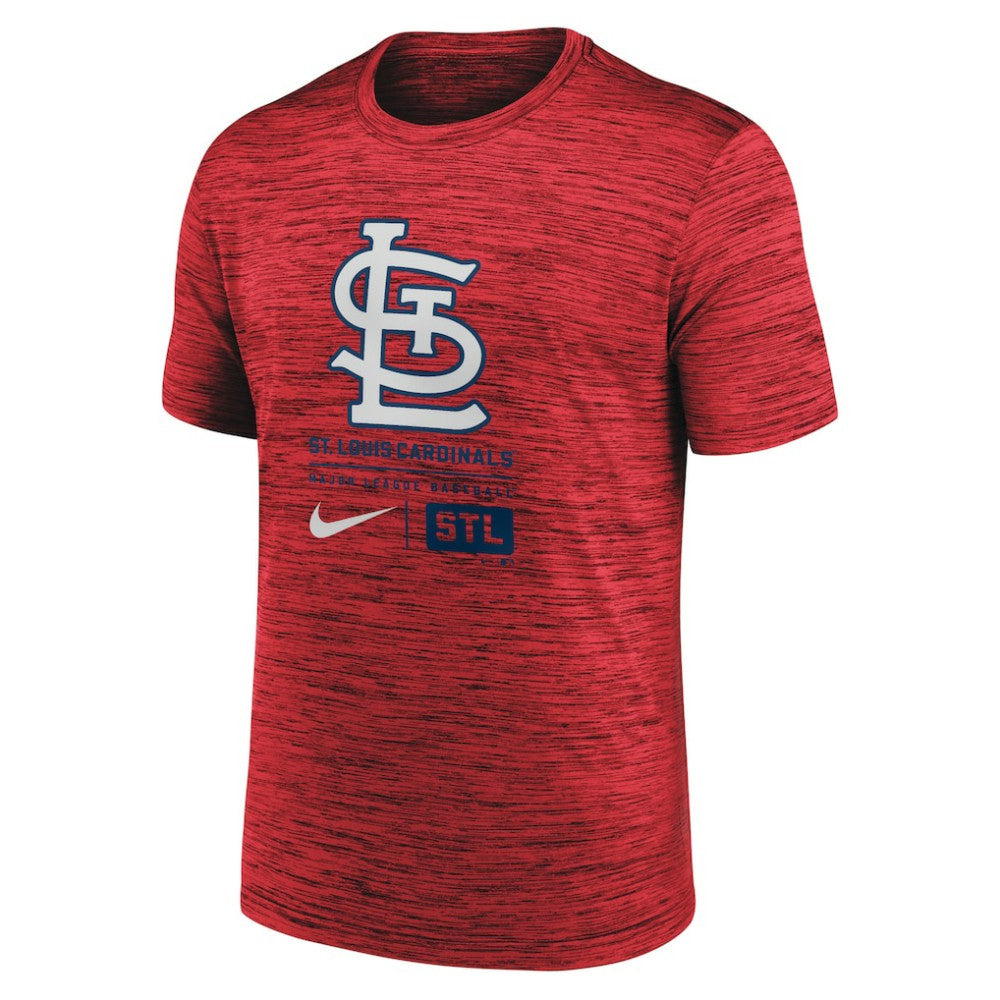 St. Louis Cardinals Nike Large Logo Velocity T-Shirt - MLB