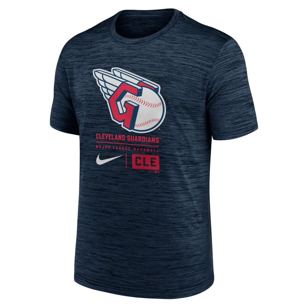 Cleveland Guardians Nike Large Logo Velocity T-Shirt - MLB