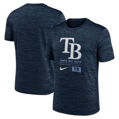 Tampa Bay Rays Nike Large Logo Velocity T-Shirt - MLB