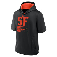 San Francisco Giants Nike Tri Code Lockup Short Sleeve Pullover Hoodie - MLB
