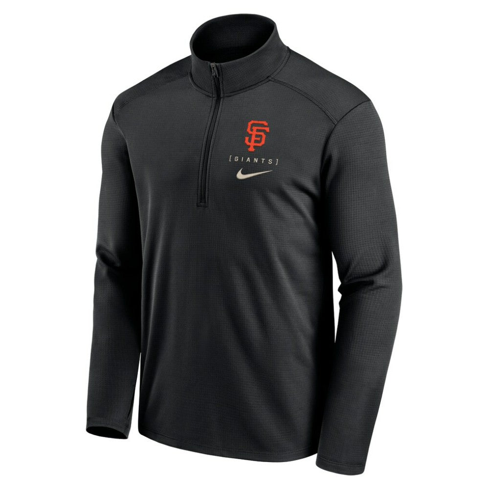 San Francisco Giants Nike Franchise Logo Pacer Performance Half-Zip Top - MLB