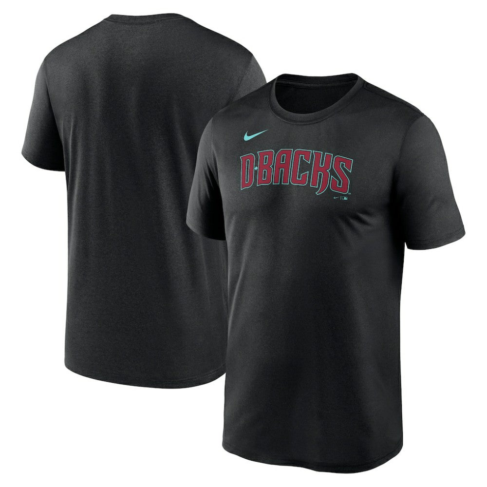 Arizona Diamondbacks Nike Legend Fuse Wordmark T-Shirt  - MLB