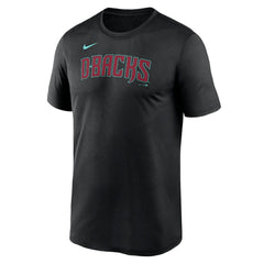 Arizona Diamondbacks Nike Legend Fuse Wordmark T-Shirt  - MLB