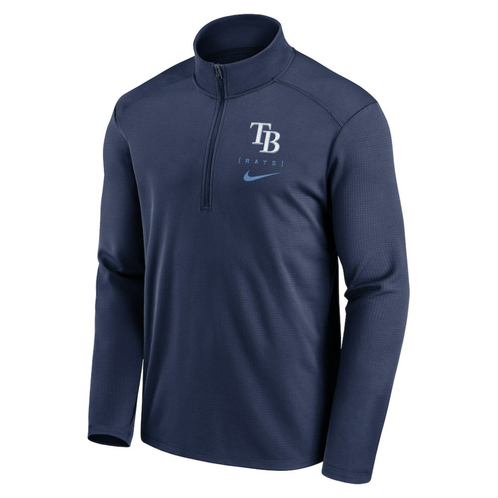 Tampa Bay Rays Nike Franchise Logo Pacer Performance Half-Zip Top - MLB