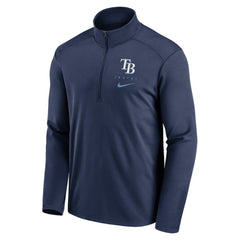 Tampa Bay Rays Nike Franchise Logo Pacer Performance Half-Zip Top - MLB