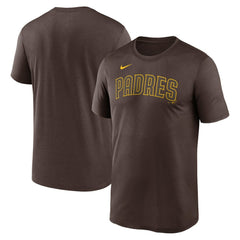 San Diego Padres Nike Legend Fuse Wordmark T-Shirt  - MLB