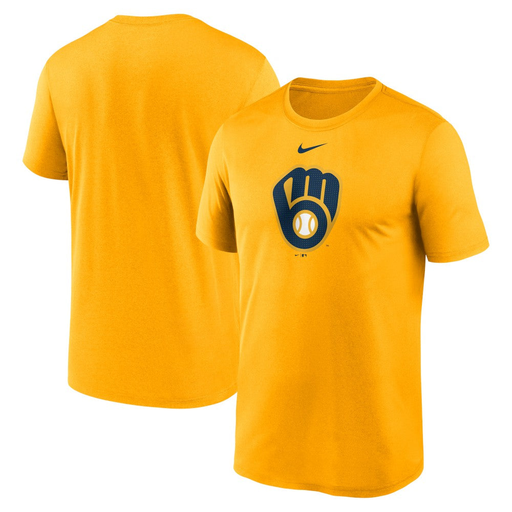 Milwaukee Brewers Nike Legend Fuse Large Logo Dri-FIT T-Shirt - MLB