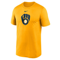 Milwaukee Brewers Nike Legend Fuse Large Logo Dri-FIT T-Shirt - MLB