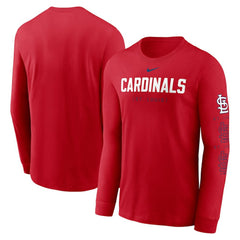 St. Louis Cardinals Nike Repeater Long Sleeve T-Shirt - MLB