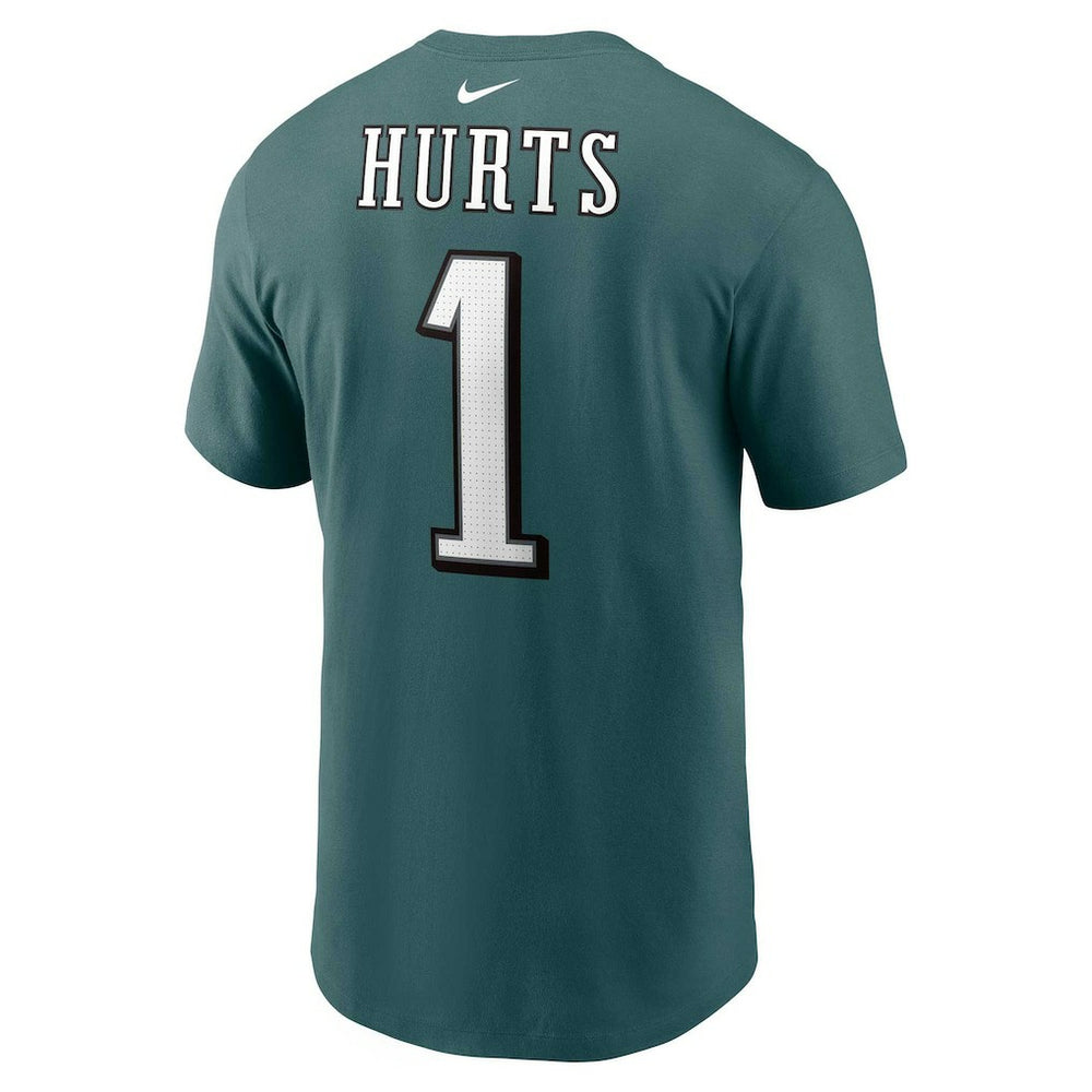 Jalen Hurts Philadelphia Eagles Player Name & Number T-Shirt Midnight Green | Nike for Sale