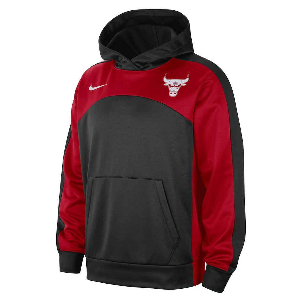 Chicago Bulls Authentic Starting Five Force Performance Pullover Hoodie Black/Red - NBA