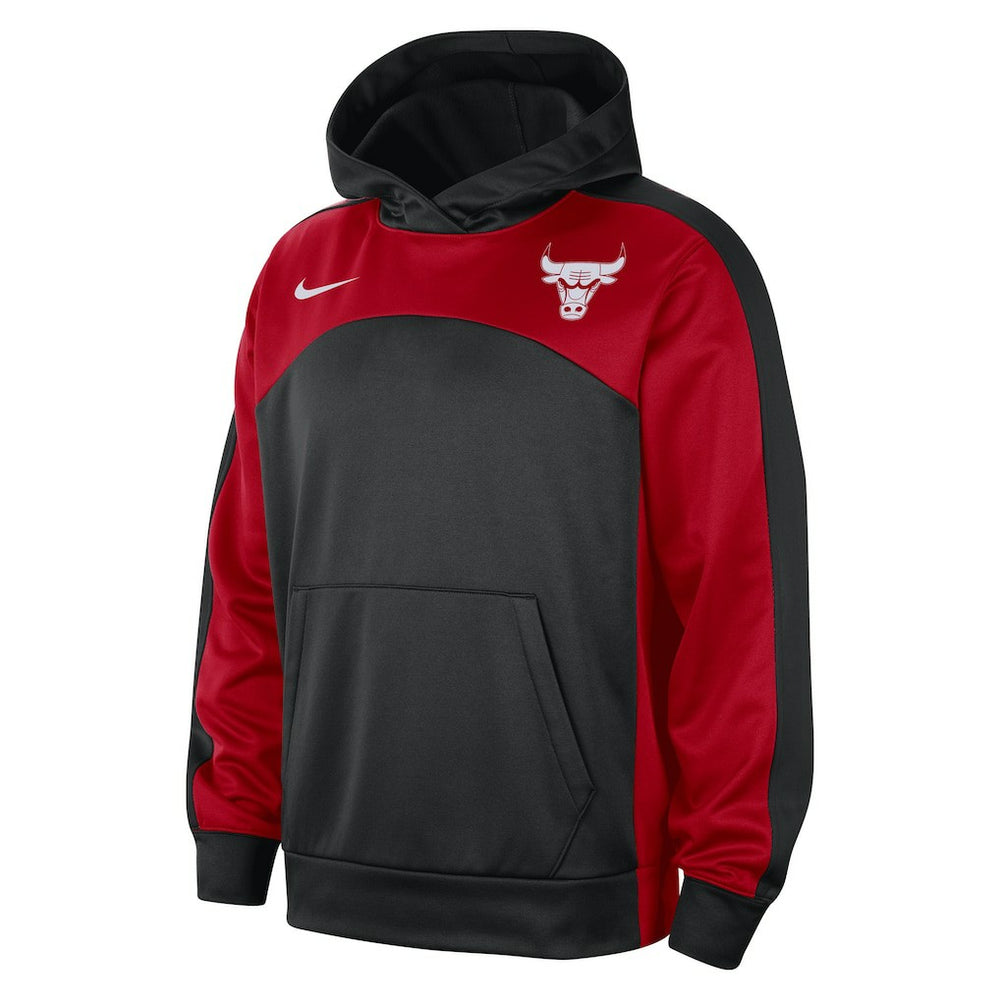 Chicago Bulls Authentic Starting Five Force Performance Pullover Hoodie Black/Red - NBA