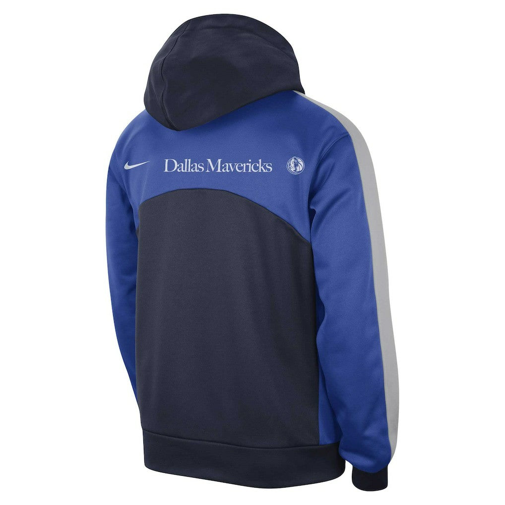 Dallas Mavericks Authentic Starting Five Force Performance Pullover Hoodie Navy/Blue - NBA