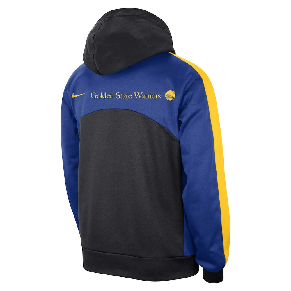 Golden State Warriors Authentic Starting Five Force Performance Pullover Hoodie Black/Royal - NBA